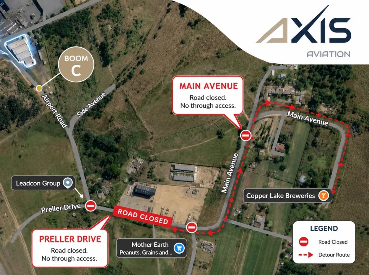 Lanseria Temporary Road Closures: New Access Arrangements from 27 July